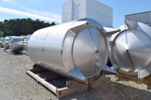12600 liter tank i rustfritt stål 304