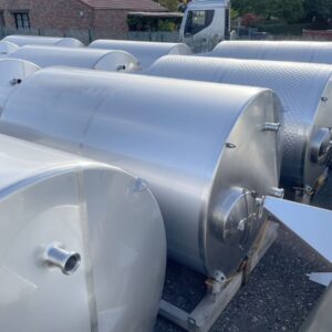 8100 liters tank i rustfritt stål 304