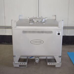 1000 liters tank i 304 rustfritt stål