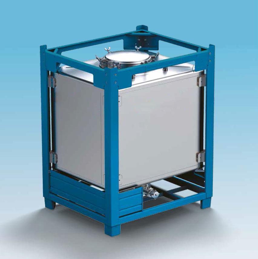 1000 liters tank i 304 rustfritt stål