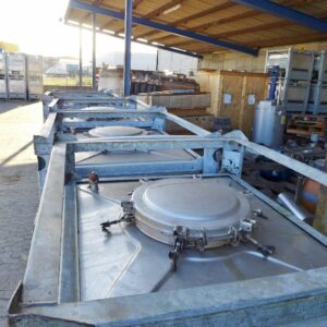 1000 liters tank i 304 rustfritt stål