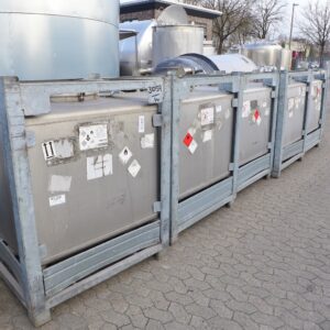 1000 liters tank i 304 rustfritt stål