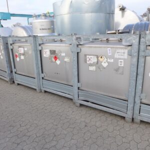1000 liters tank i 304 rustfritt stål