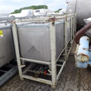 1000 liters tank i 304 rustfritt stål