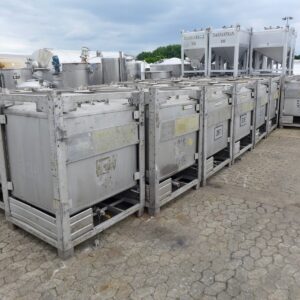1000 liters tank i 304 rustfritt stål