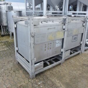 1000 liters tank i 304 rustfritt stål