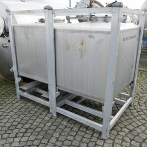 1000 liters tank i 304 rustfritt stål