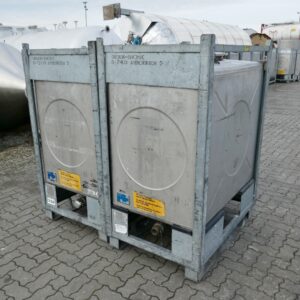 1000 liters tank i 304 rustfritt stål