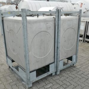 1000 liters tank i 304 rustfritt stål