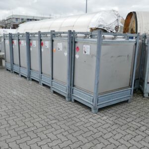 1000 liters tank i 304 rustfritt stål