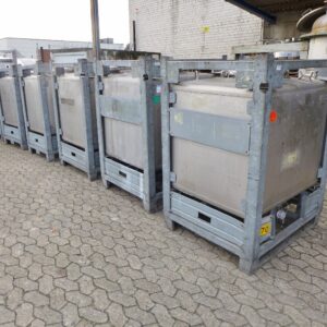1000 liters tank i 304 rustfritt stål