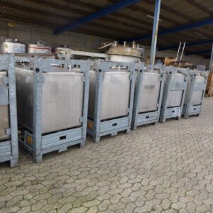 1000 liters tank i 304 rustfritt stål
