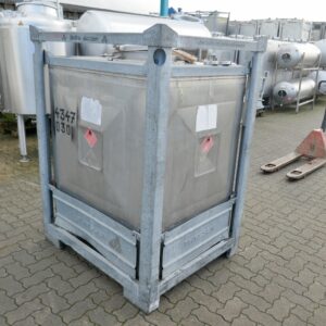 1000 liters tank i 304 rustfritt stål