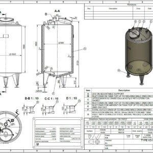 1000 liters tank i syrefast 316