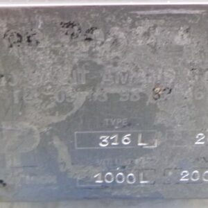 1000 liters tank i syrefast 316