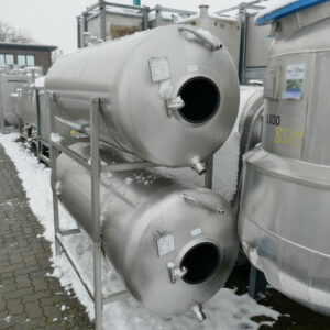 1027 liter tank i rustfritt stål 304
