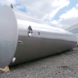 105000 liter tank i rustfritt stål 304
