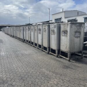 1070 liters tank i rustfritt stål 304