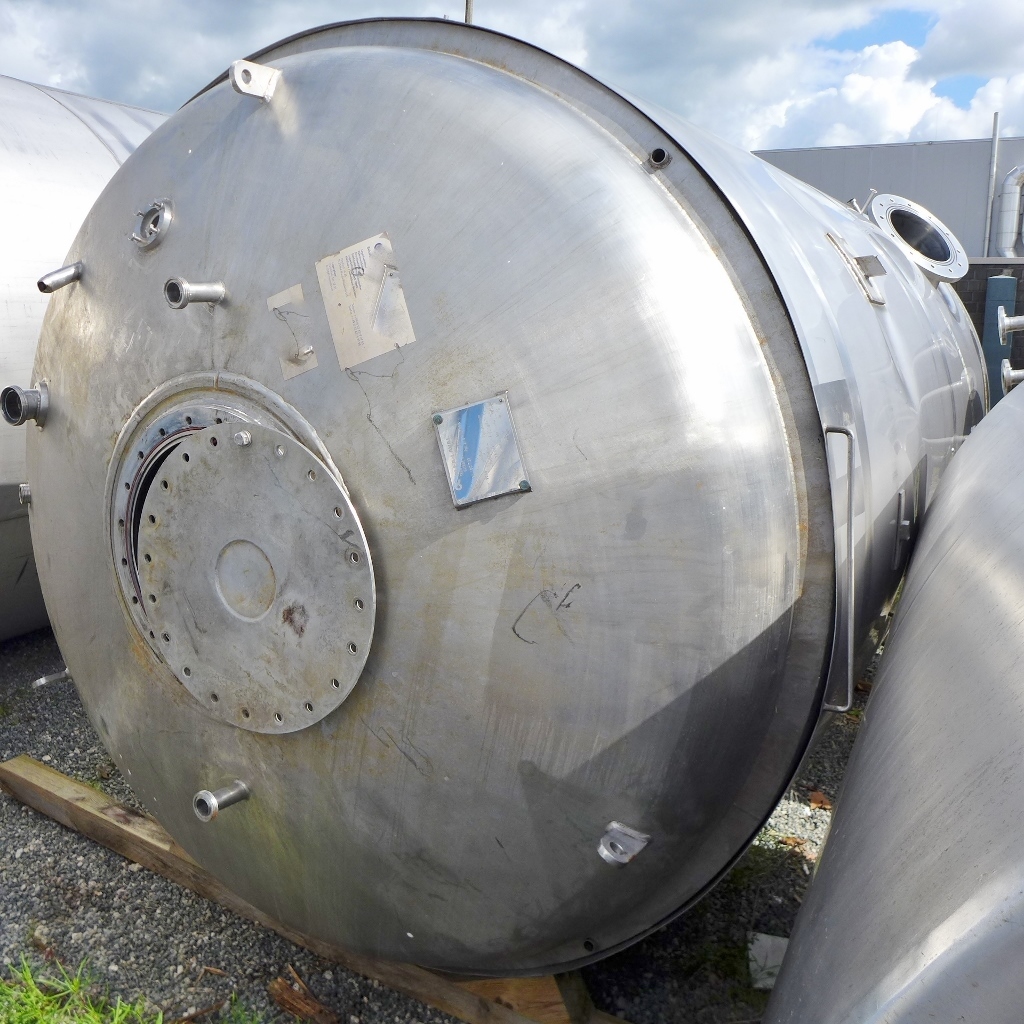 11424 liter tank i rustfritt stål 304