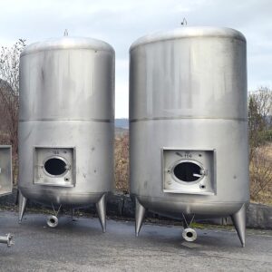 11800 liter tank i rustfritt stål 304
