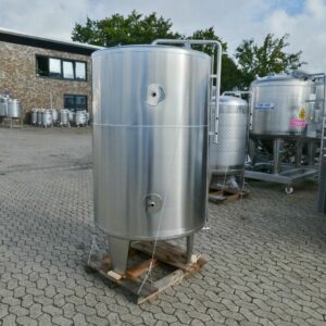 1195 liters tank i rustfritt stål 304