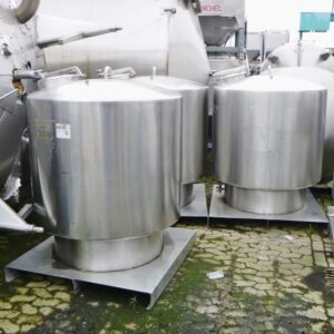 1200 liters tank i rustfritt stål 304