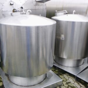 1200 liters tank i rustfritt stål 304
