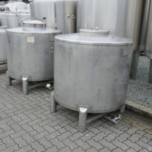 1200 liters tank i rustfritt stål 304