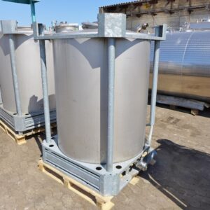 1255 liters tank i rustfritt stål 304