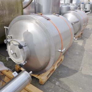 1285 liter tank i rustfritt stål 304