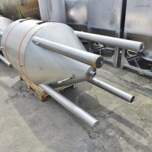 1285 liter tank i rustfritt stål 304