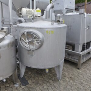 1340 liters tank i rustfritt stål 304