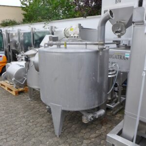 1340 liters tank i rustfritt stål 304
