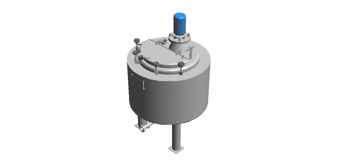 150 liters tank i syrefast 316