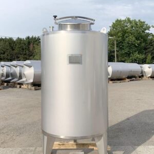 1500 liters tank i rustfritt stål 304