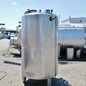 1500 liters tank i rustfritt stål 304