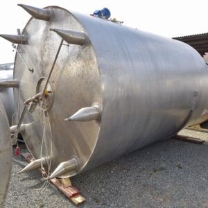 15000 liters tank i rustfritt stål 304