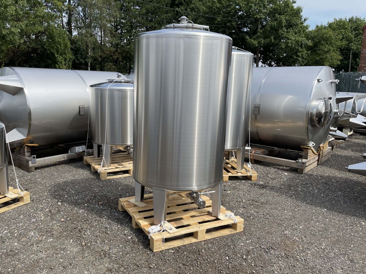 1520 liter tank i rustfritt stål 304