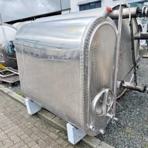 1585 liter tank i rustfritt stål 304
