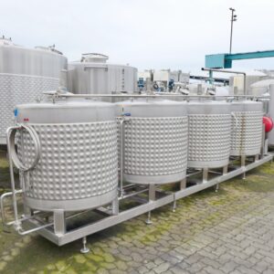 1600 liters tank i rustfritt stål 304