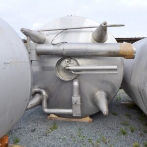 16500 liters tank i rustfritt stål 304