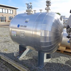 1830 liters tank i rustfritt stål 304