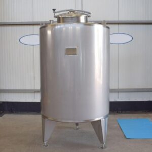 2000 liters tank i rustfritt stål 304