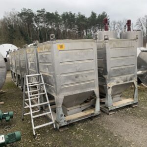 2000 liters tank i rustfritt stål 304