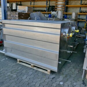 2000 liters tank i rustfritt stål 304