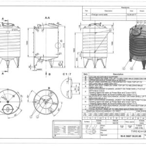 2000 liters tank i syrefast 316