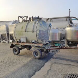 2050 liters tank i rustfritt stål 304