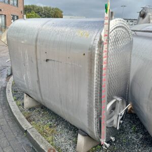 2130 liter tank i rustfritt stål 304