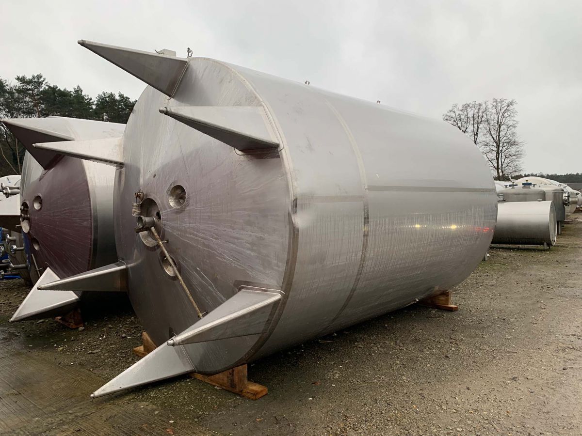 22000 liters tank i rustfritt stål 304