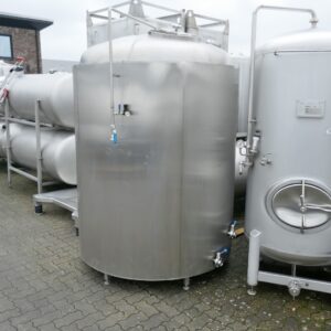 2400 liter tank i rustfritt stål 304